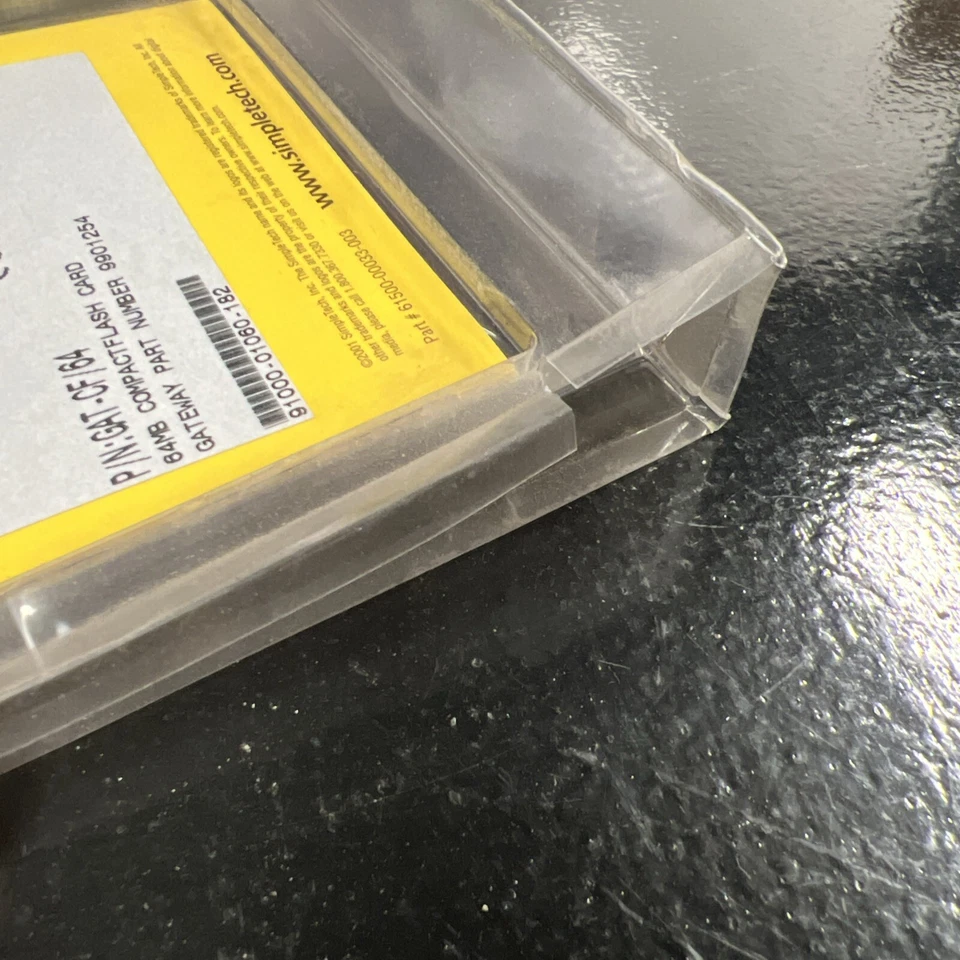 SimpleTech STI-CF/64 Digital Media CompactFlash Card 64MB Compact Flash NEW - Image 3 of 3