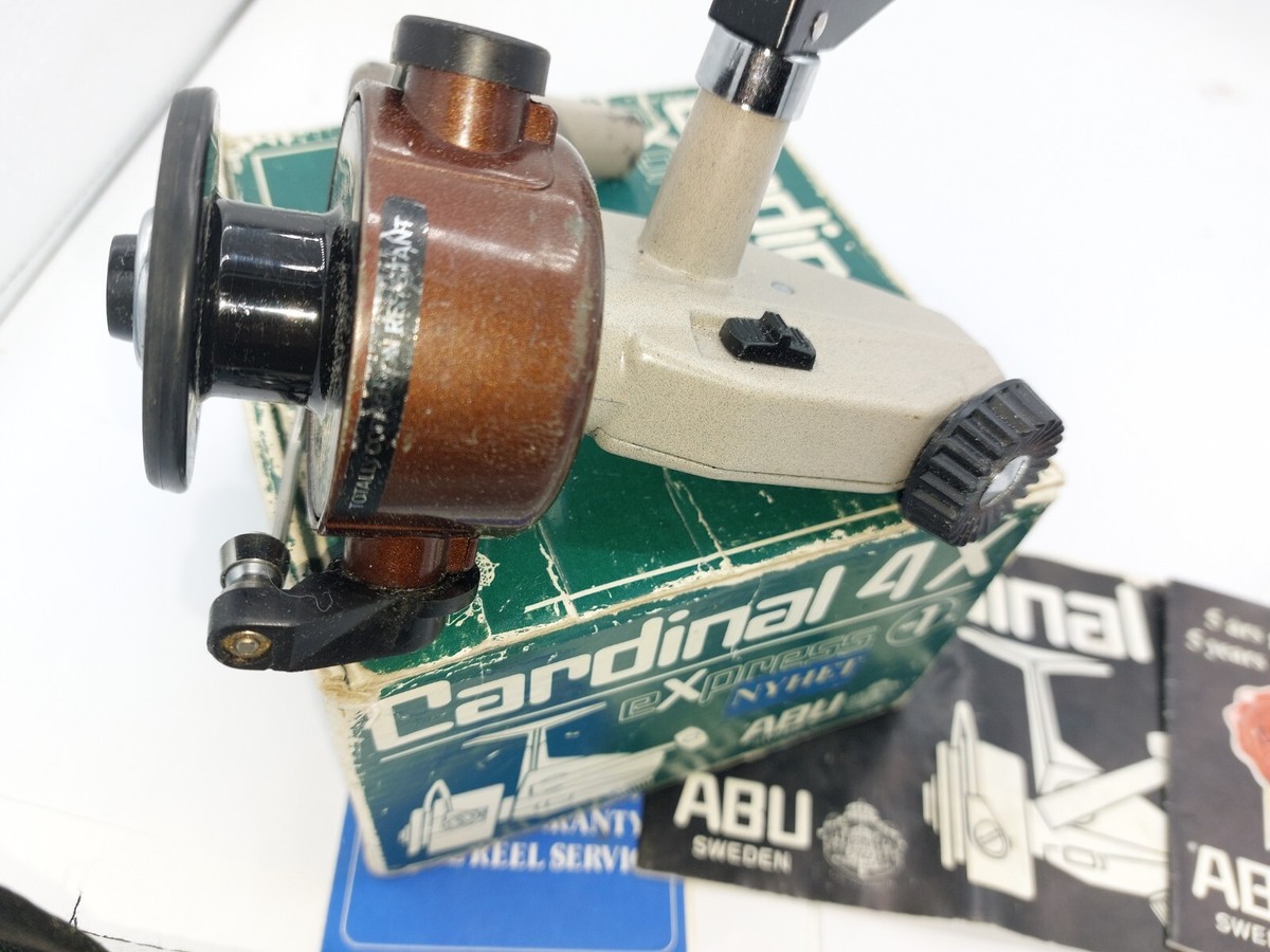 ABU Cardinal 4X express スペアスプール付き Abu Cardinal 4X Express ABU SWEDEN | eBay