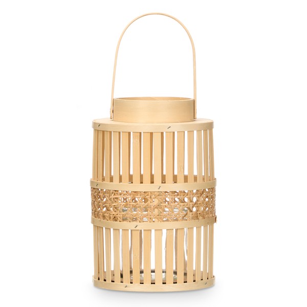 Laterne Aus Bambus Elysian, Ø 16,5 X 39 Cm-image