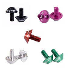 Bicycle Water Bottle Cage Bolts M5*10mm Alumi...