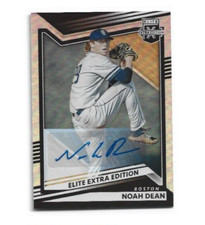 2022 Panini Elite Edition #159 Autograph Noah Dean Boston Red Sox