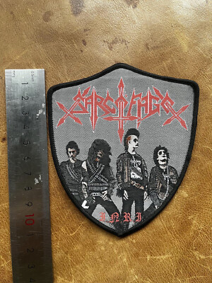 SARCOFAGO I.N.R.I. THRASH DEATH METAL PATCH used SEXTRASH