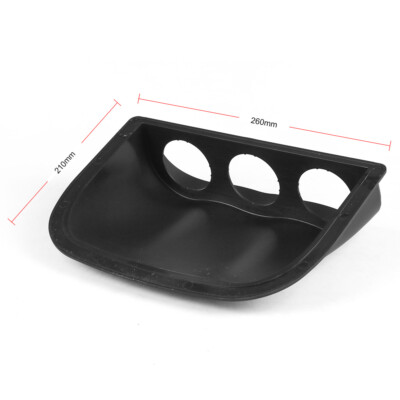 52mm Dual Gauge Pod – Universal Black Mount For 2-Inch Gauges – Ozgaugepods