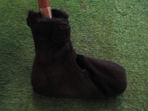 VINTAGE WOOD SHAFT OTEY CRISMAN MODEL 340-H BRASS PUTTER - Picture 12 of 24