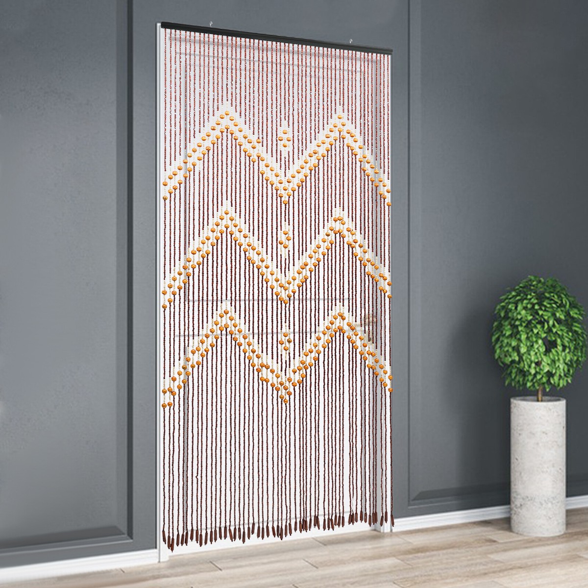 Natural Bamboo 52 Strands Handmade Curtain Beads Window Door Shoji