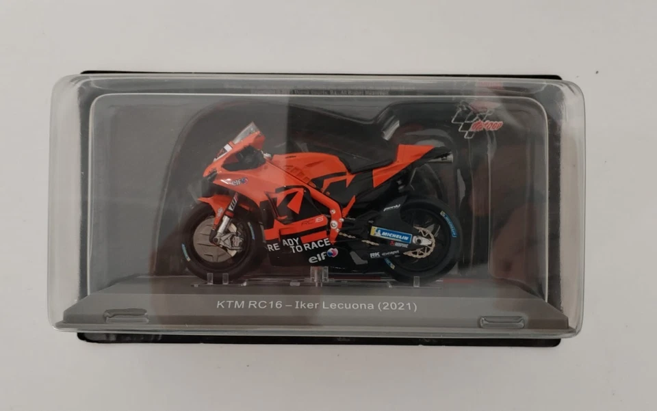 KTM RC16 GP21, 1/18  MOTOGP MOTORCYCLE DIECAST, IKER LECUONA,2021, MIB - Image 2 of 4