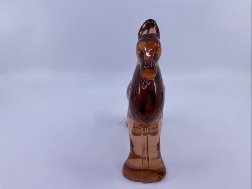Heisey Imperial Figur Pferd vorwärts Filly #636 in Lachs - Bild 3 von 8