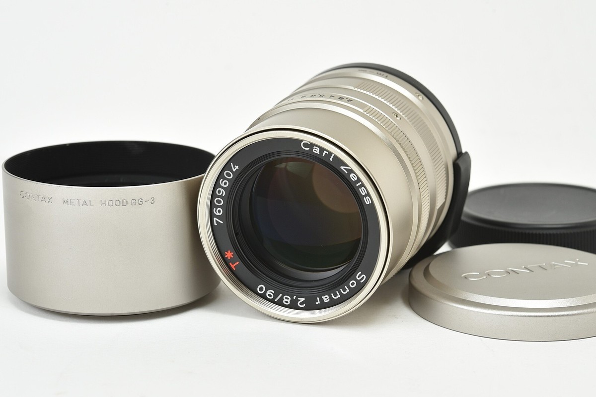 Contax Carl Zeiss Sonnar T* 90mm F2.8 Lens For G1 G2