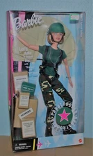 Barbie PARATROOPER Military ARMY AIRBORNE AAFES Special Ed. GI Gear Parachute 