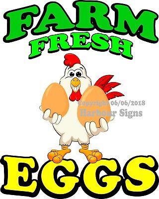 Choose Your Size Food Truck Vinyl Sticker Details about   Eggs Free Range Farm Fresh DECAL