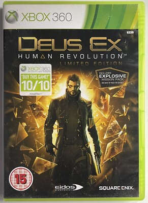 DEUS EX Human Revolution Limited Edition XBOX 360 GRATIS Versand am selben Tag