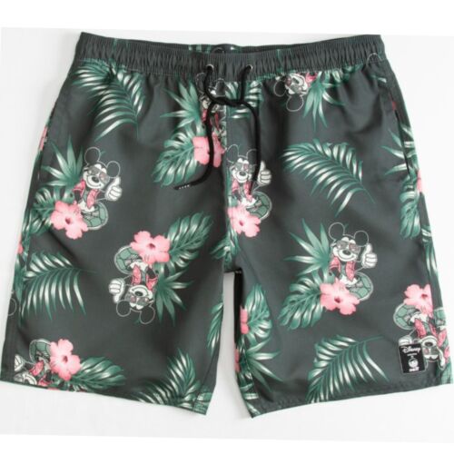 NEU MIT ETIKETT NEFF X DISNEY MICKEY MOUSE VOLLEY-/BOARDSHORTS - Large