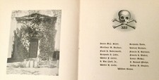 1895 YALE UNIVERSITY POT-POURRI YEARBOOK PHOTOS BASEBALL FOOTBALL SKULL & BONES