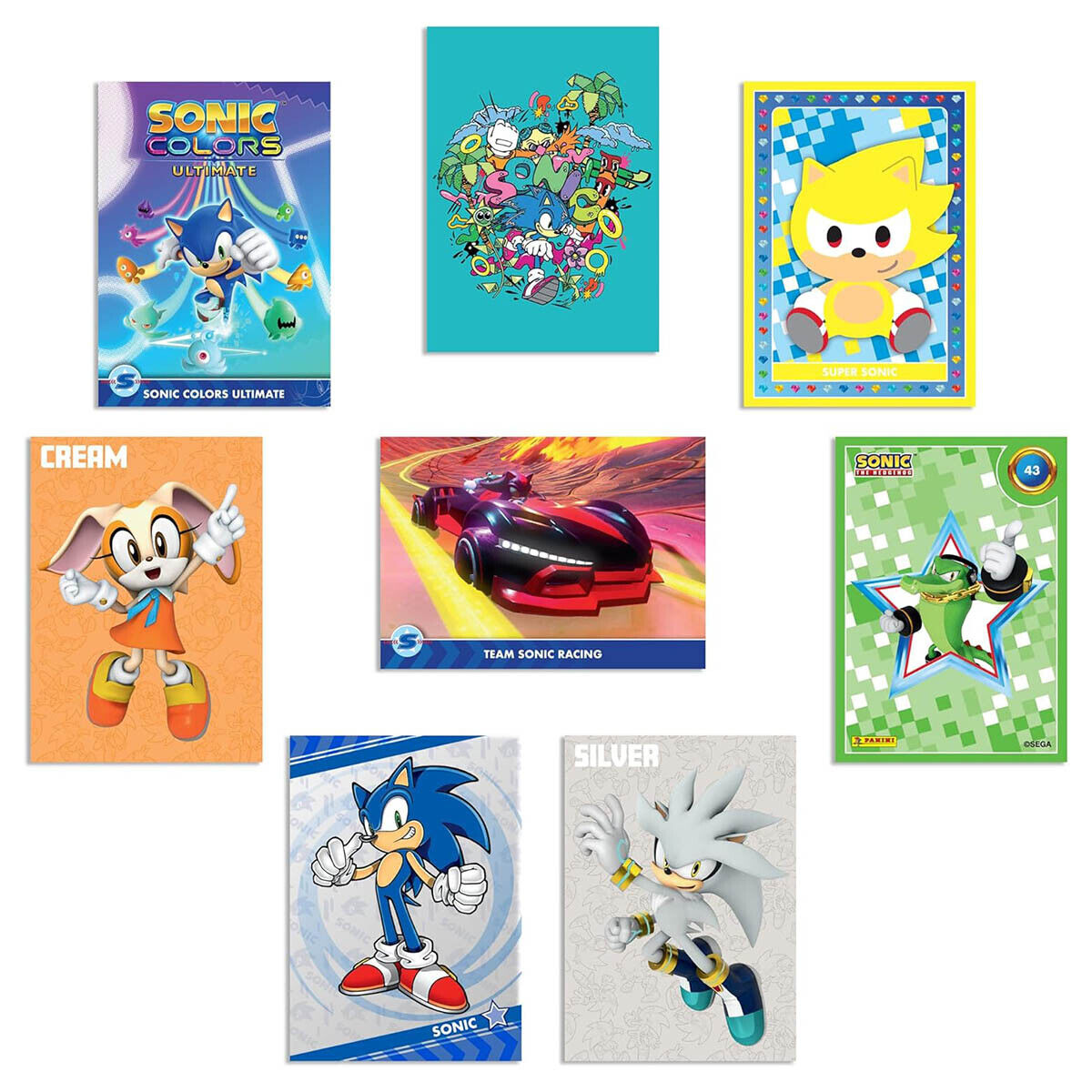 Panini Sonic The Hedgehog Trading Card Collection Starter Panini Sonic The Hedgehog Trading Card Collection Starter