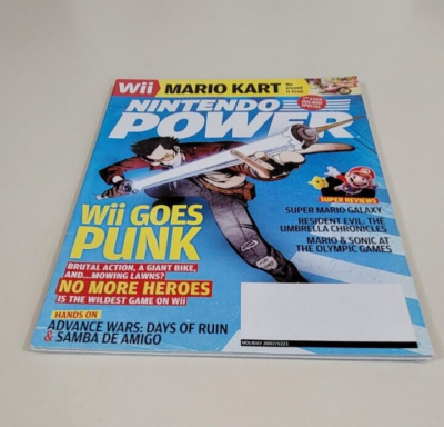 Nintendo Power Volume 223 No More Heros w/Posters | eBay