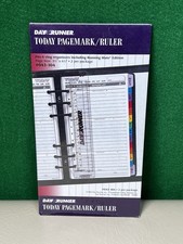 Day Runner Today Pagemark/Ruler Package 43-104 6 Ring Of 2 NEW