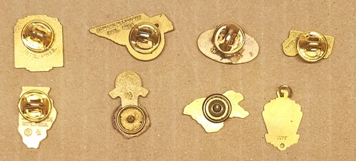 Lions Club Lapel Pins (9) 1970’s Era & More Fraternal Group - Picture 2 of 4