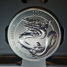 2024 Year of the Dragon 1 oz Silver Round 72.99 per troy oz