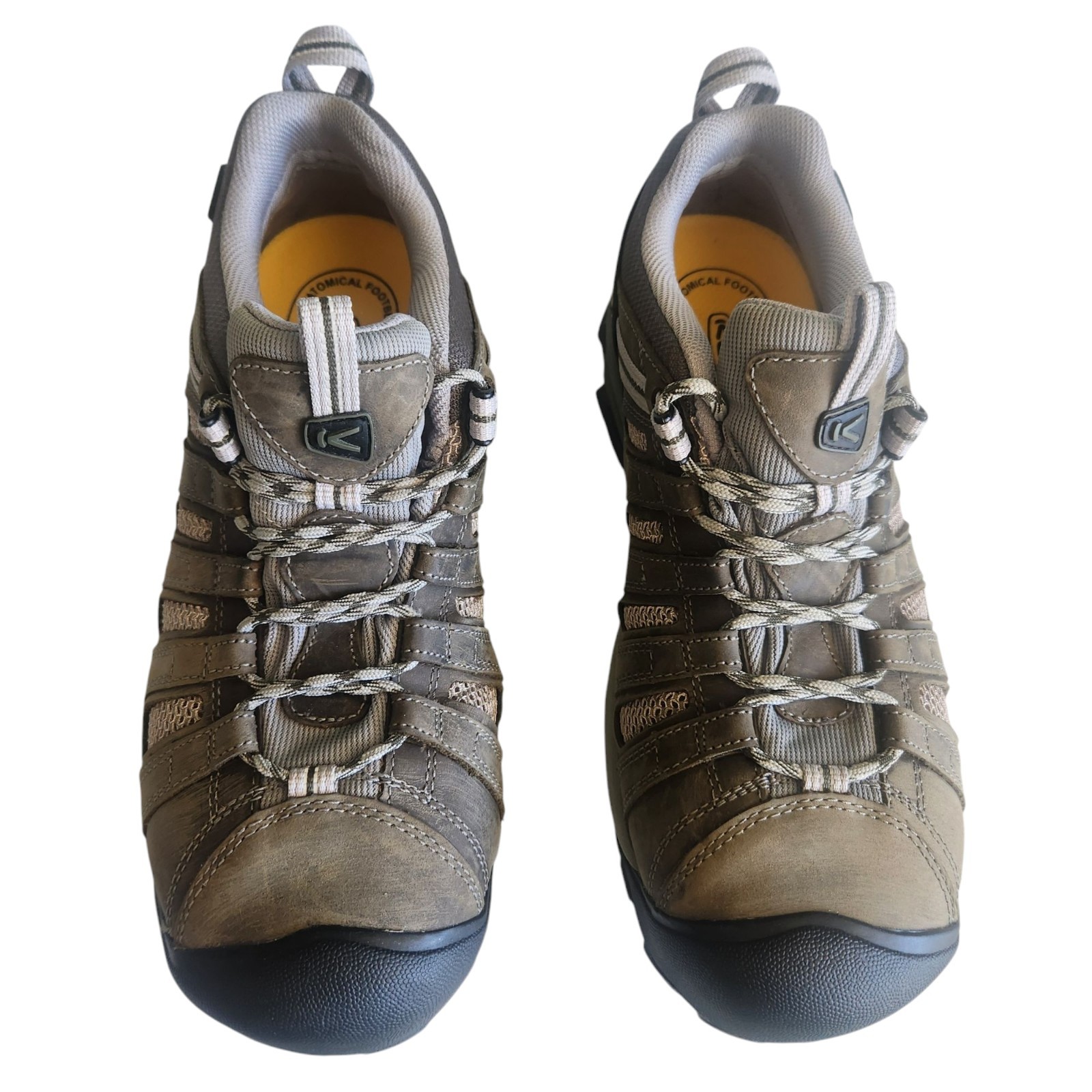 Scarpe da lavoro escursionismo NUOVE KEEN Utility taglia 10 uomo punta acciaio impermeabili pelle grigie