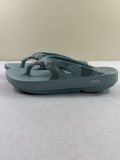 Oofos OOahh Sport Slide Sandal Cosmic Gray Water Camo Mens 7 Wmns 9 New