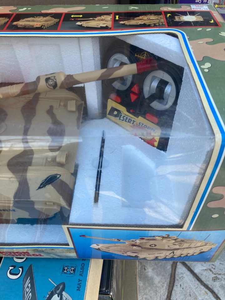 Golden Bright Desert Storm M1A1 RC Tank 1:20 Scale Full Function Remote Control - Image 3 of 4