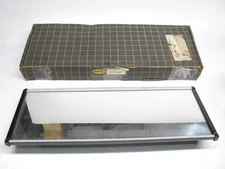 Vintage Dietz 61-77001 6x16 Flange Mount West Coast Mirror Black