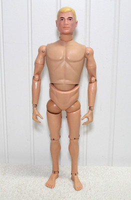 Vintage GI Joe 1964 - BLOND Painted Head (TM) Pat. Pend. Figure - early features
