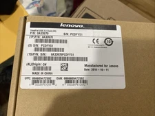 Black Lenovo ThinkPad USB 3.0 Docking Station Part # 0A33970 New in Box
