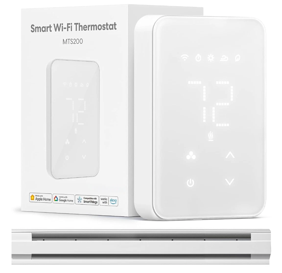 Meross Smart Thermostat for Electric Baseboard Programmable Energy Saving *NOB