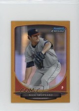 2013 Bowman Chrome Minis Gold Refractor 28/50 Nick Tropeano #218 1ek2