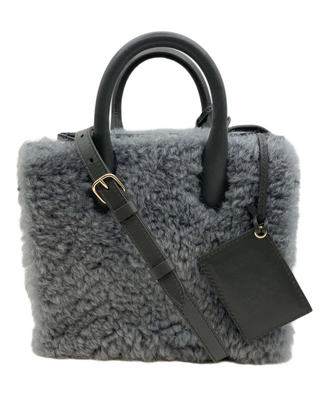 Balenciaga — Balenciaga Lock Mini 2-Way 347237 Gray Shoulder Bag #TFB5524