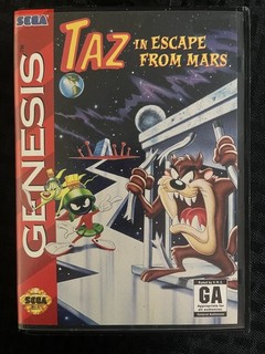 Taz in Escape from Mars Sega Genesis Action Platformer Video Game