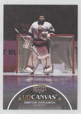 2021-22 Upper Deck Series 2 UD Canvas Black Semyon Varlamov #C172 2vh