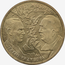 Poland - 2 Zlote - 2011 MW - Unc - J. Przybora and J. Wasowski