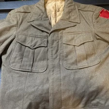 Vintage U.S. Army 1950s Handmacher Vogel Wool Serge "Ike" Jacket (36L)