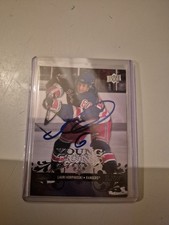 Lauri Korpikoski Signed Upper Deck Young Guns Auto Autograph Signature Rangers