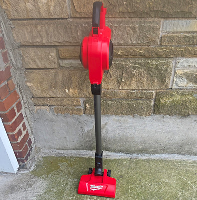 Milwaukee Stick Vacuum Cleaner Bagless Red & Black Stick Vac
