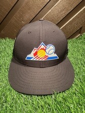 Gorra New Era Colorado Rockies 2018 entrenamiento de primavera Prolight 59fifty talla 7 1/2