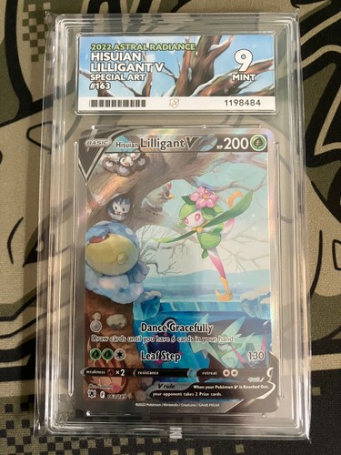 Hisuian Lilligant V graded ACE 9 for sale on eBay