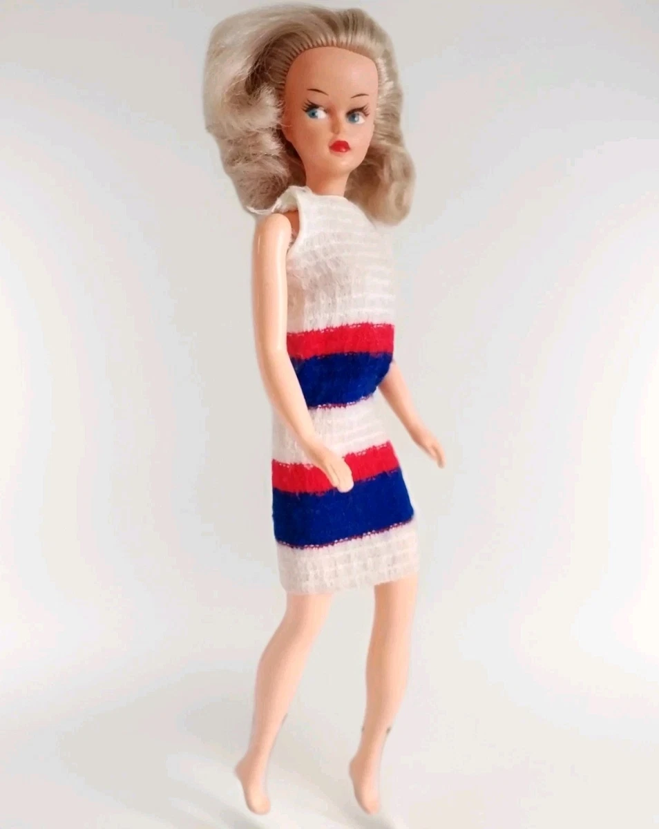 POUPÉE TRESSY DE Bella : tenue Auteuil 1965 robe + manteau poupée mannequin EUR 60,00 - FR