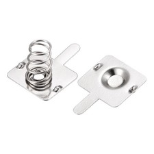 Battery Spring Plate AA Battery Spring Contact Nickel Plate 14mmx12mm 20 Set
