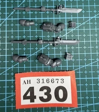 2 Grey Knight Nemesis Force Halberd Storm Bolter Arm Pair Space Marine Heresy