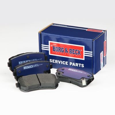 BORG & BECK BBP2647 Brake Pad Set For Disc Rear For Hyundai ix35 Kona Tucson Kia
