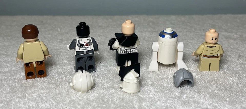 LEGO Star Wars Minifigures Lot Clone Trooper sw0223 sw0262 R2-D2 sw0327 sw0152 - Image 3 of 4