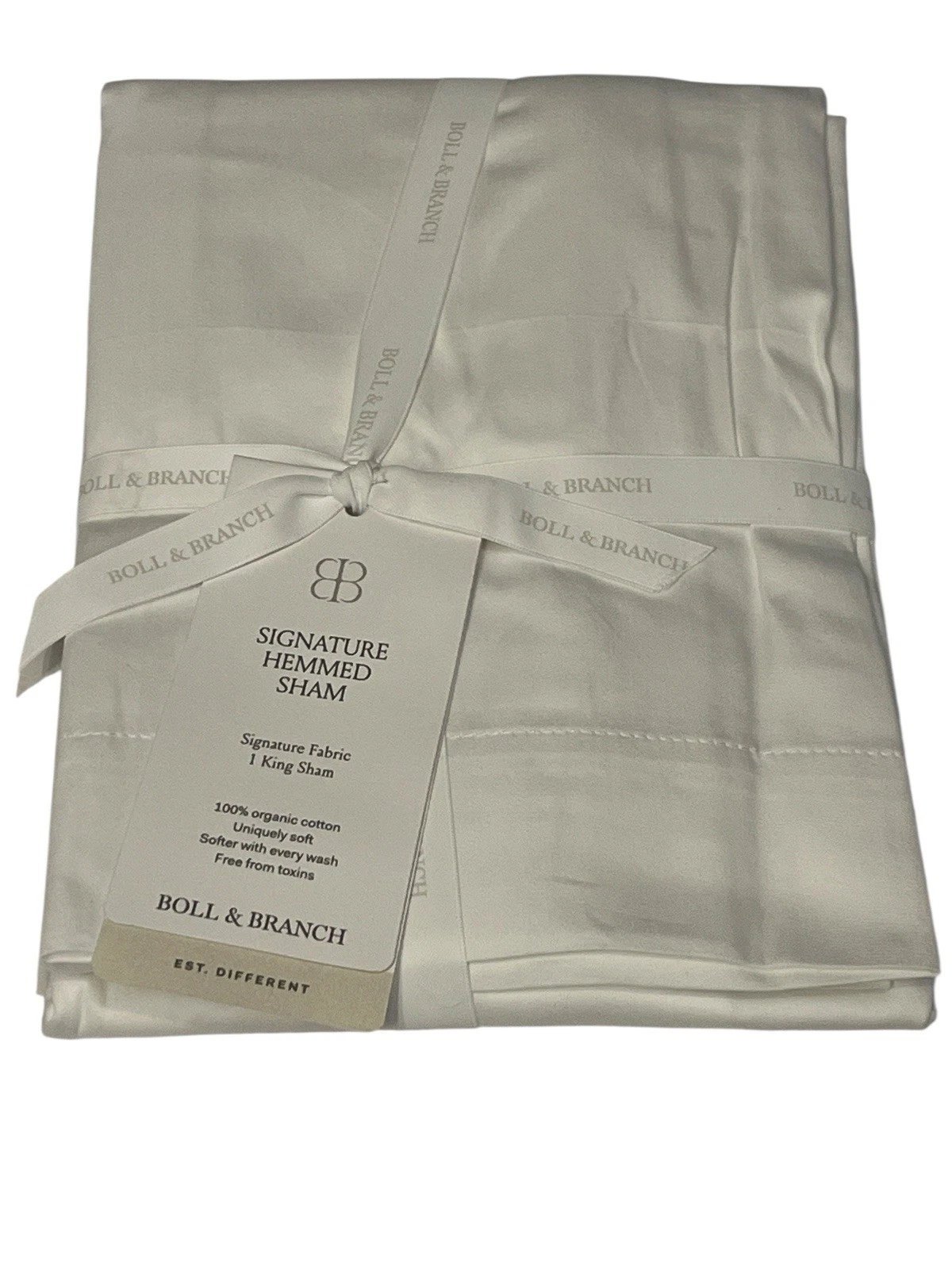 Boll & Branch Signature Pillow Sham - Thumbnail 2