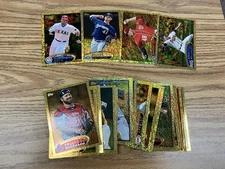 2012 Topps Update GOLD SPARKLE Variation SP Parallel Cards. Pick from List.
