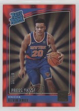 2018-19 Panini Donruss Rated Rookies Press Proof Red Laser 88/99 Kevin Knox 5l1