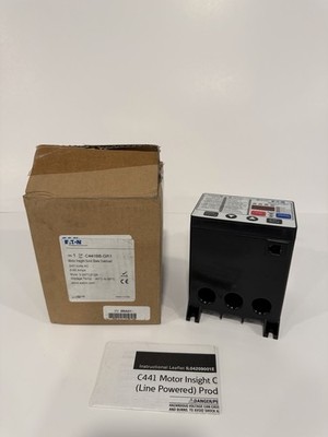 Eaton C441BB Motor Insight Solid State Overload, 240VAC, 5-90A, 3-2371-006B