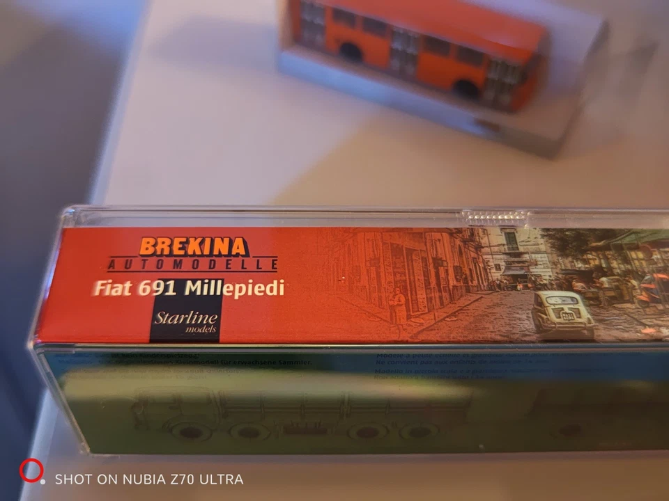 Lotto Brekina Fiat 691 Ip Lupetto Olio Fiat Autobus Fiat 418 - Immagine 4 di 4