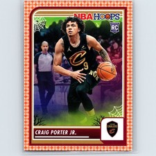 2023-24 Hoops Haunted Hoops Craig Porter Jr. Rookie #65 Orange Cavaliers
